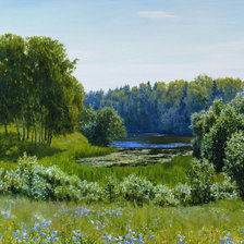 Схема вышивки «Природа»