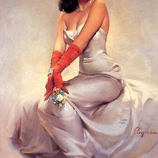 Схема вышивки «прелестница»