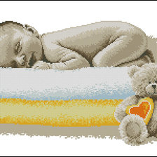 Схема вышивки «Малыш»