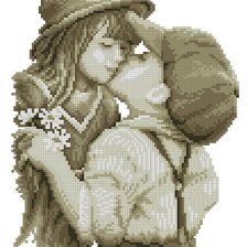 Схема вышивки «Пара»