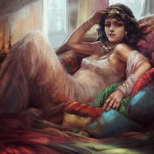 Схема вышивки «фэнтези»