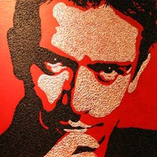 Схема вышивки «Машков, поп-арт»