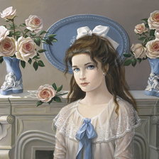 Схема вышивки «bimba rose»