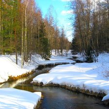Схема вышивки «Ранняя весна»