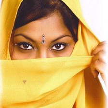 Схема вышивки «Девушка востока»