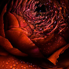 Схема вышивки «Роза»