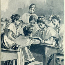 Схема вышивки «СЕРИЯ "ИНСТИТУТ БЛАГОРОДНЫХ ДЕВИЦ".  2»