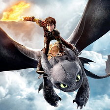 Схема вышивки «как приручить дракона»