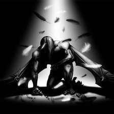 Схема вышивки «падший ангел»