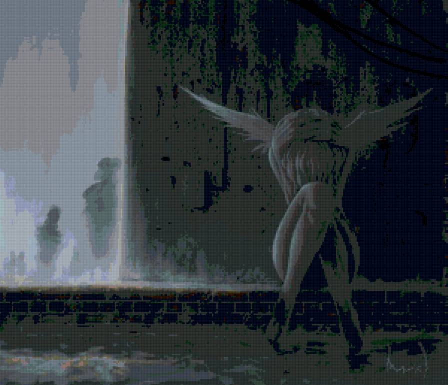 ангел - побег, страх, отчаянье, ангел - предпросмотр