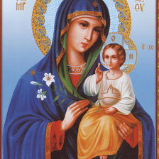 Схема вышивки «икона»