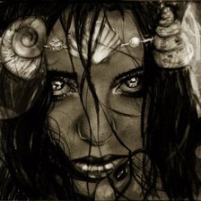 Схема вышивки «женский образ»