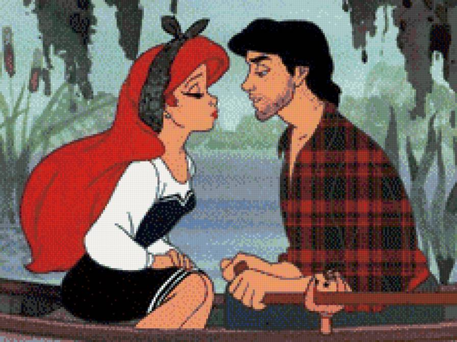 русалочка - любовь, романтика, дисней, мультяшки, мультик, ариель, принц - предпросмотр