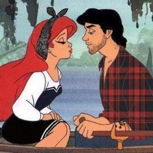 Схема вышивки «русалочка»