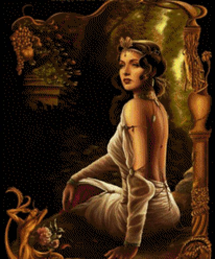 Гера, богиня брака - художник борис валеджио - предпросмотр