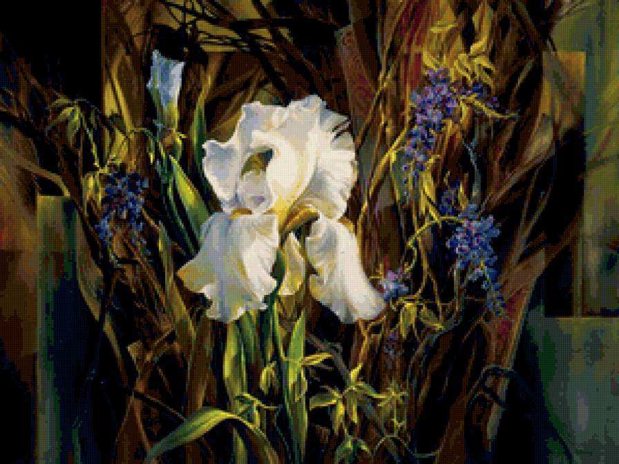 Серия Цветы - цветы - предпросмотр