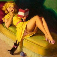 Схема вышивки «страшная книжка»