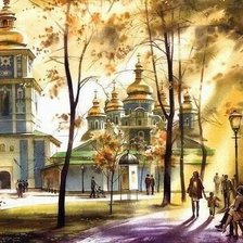 Схема вышивки «Киев»