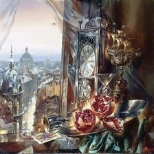 Схема вышивки «Мгновения»