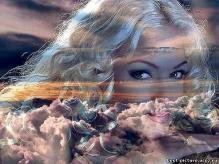 Схема вышивки «Глаза»