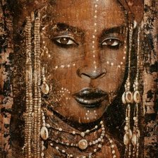 Схема вышивки «Африканка»