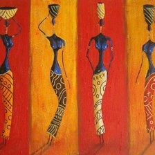 Схема вышивки «Африканские мотивы»