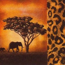 Схема вышивки «Африка»
