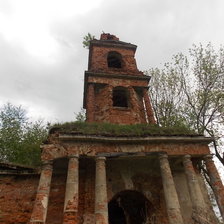 Схема вышивки «СТАРАЯ ЦЕРКОВЬ 3»