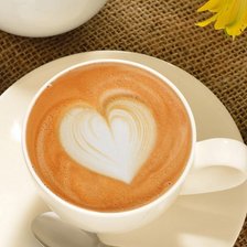 Схема вышивки «кофе»