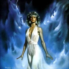 Схема вышивки «девушка»