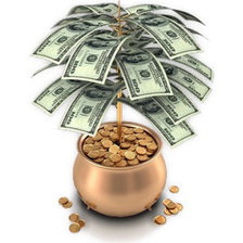 Схема вышивки «Денежное дерево»