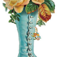 Цветочный сапожок