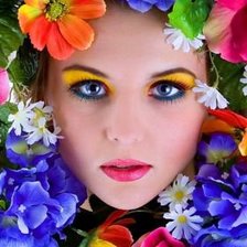 Схема вышивки «женский образ»