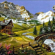 горный пейзаж