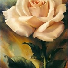 Схема вышивки «Роза»