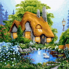 домик в лесу