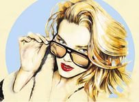 Схема вышивки «женский образ»