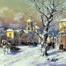 Схема вышивки «ЗИМУШКА»