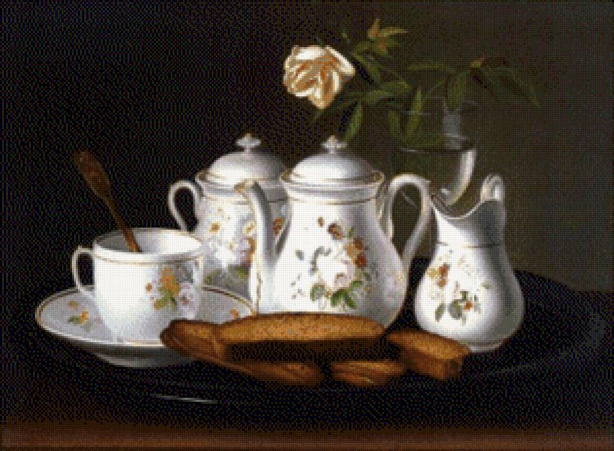 Приглашение к чаю - кухня - предпросмотр