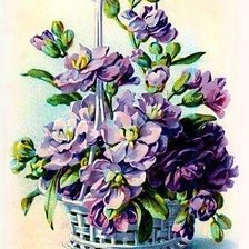 Схема вышивки «Букет»