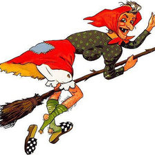 Схема вышивки «А баба-Яга - против!!!»