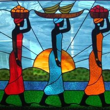 Схема вышивки «Africanas»