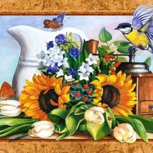 Схема вышивки «картина»