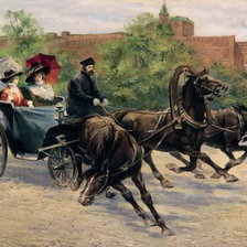 Схема вышивки «ТРОЙКА»