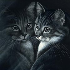 Схема вышивки «отражение»