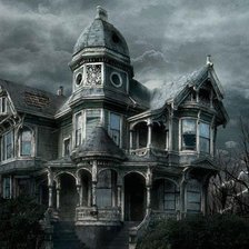 Схема вышивки «проклятый старый дом»