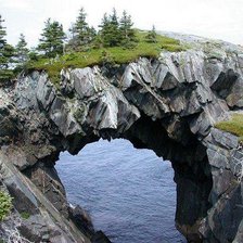 Схема вышивки «пейзаж»