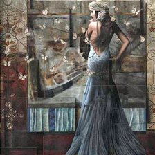 Схема вышивки «дева1»