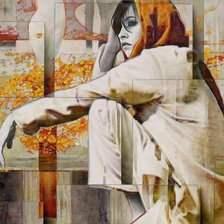 Схема вышивки «дева3»