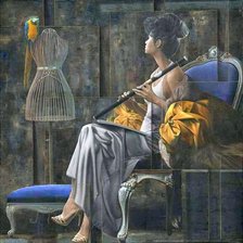 Схема вышивки «дева7»